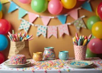 Partydeko selbst gestalten: Kreative Ideen
